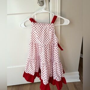 Nelly Madison -Red and White Polka Dot Dress